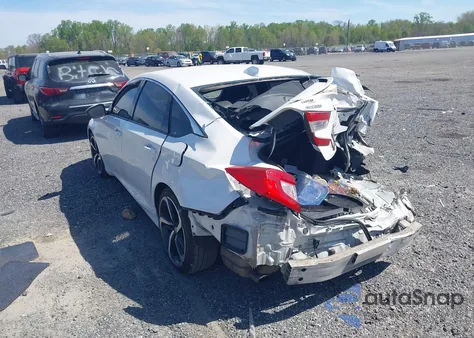 2019 Honda Accord Sport из США, поврежденный, VIN 1HGCV1F34KA101711